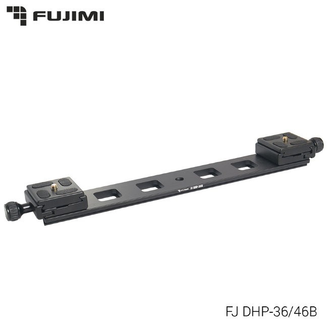 FJ DHP-36B Крепление для фото и видео камер с двумя быстросъёмными площадками. Длина 360мм, макс.нагр. 10 кг.