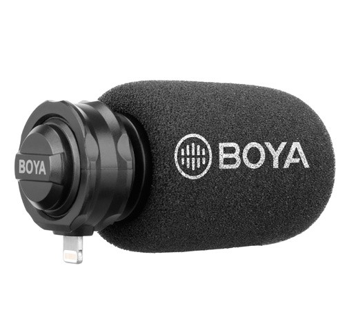 Boya BY-DM200 Цифровой мини-микрофон для устройств Apple - фото
