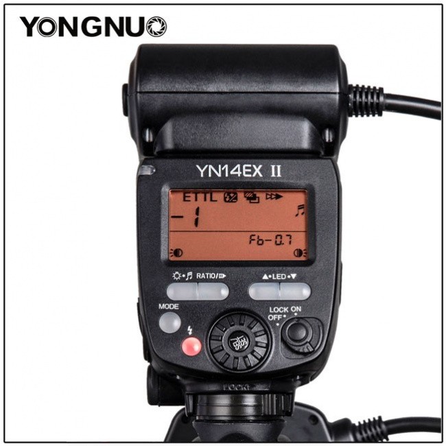 Фотовспышка Yongnuo YN-14EX II Macro TTL для Canon - фото2