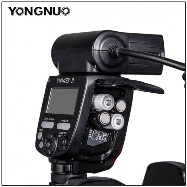 Фотовспышка Yongnuo YN-14EX II Macro TTL для Canon - фото3