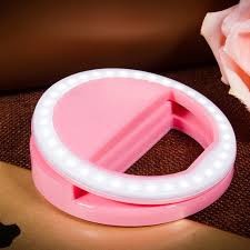 Осветитель Fotokvant LED-9A RING Pink