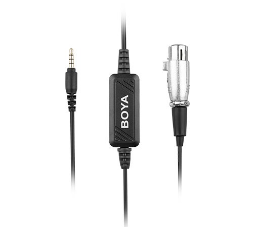 Boya BY-BCA6 Переходник с XLR на 3,5 мм TRRS