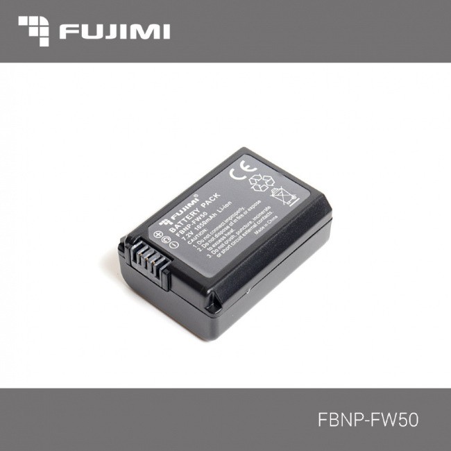 Fujimi FBNP-FW50 Аккумулятор для фото-видео камер (1050 mAh) - фото