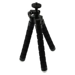 Fotokvant TM-01 Black мини-штатив на гибких ножках для смартфонов- фото3