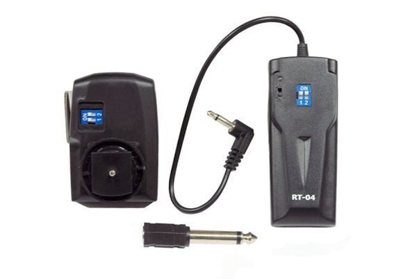 Радиосинхронизатор RT-04S (приёмник+передатчик под SONY) для студийных вспышек