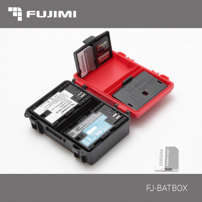 Fujimi FJ-BATBOX Бокс для хранения аккумуляторов и карт памяти - фото2