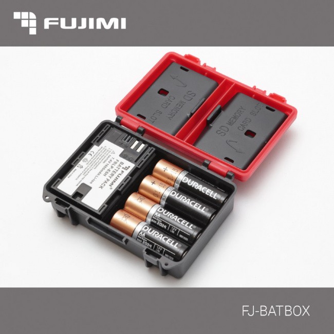 Fujimi FJ-BATBOX Бокс для хранения аккумуляторов и карт памяти - фото3
