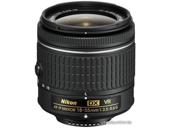 Объектив Nikon AF-P DX NIKKOR 18-55mm F3.5-5.6G VR