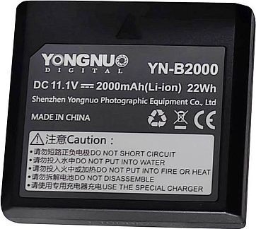 Аккумулятор Yongnuo YNB-2000 для вспышки YN686EX-RT, YN720, YN820