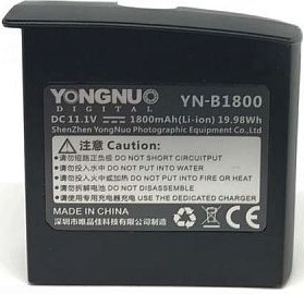 Аккумулятор Yongnuo YNB-1800 для вспышки YN860, YN862C
