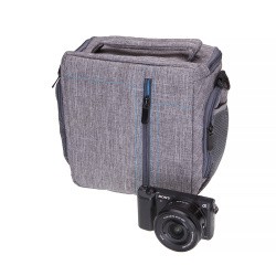 Fotokvant BSN-01 Grey сумка для фотоаппарата серая- фото2