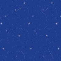 Ella Bella FADELESS 48X50 NIGHT SKY (56225) фон бумажный ночное небо 120х300 см - фото