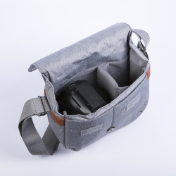 Fotokvant BSN-06 Grey сумка для фотоаппарата цвета серый- фото2