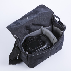 Fotokvant BSN-06 Black сумка для фотоаппарата цвета черный- фото3