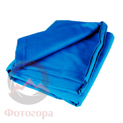 Fotokvant BG-3030 Blue фон тканевый хромакей 3х3 м синий