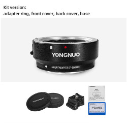 Адаптер Yongnuo EF-EOSM II для объективов Canon EF для камер с креплением M- фото2