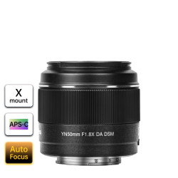Объектив Yongnuo YN50mm F1.8X DA DSM Для камеры Fujifilm X Mount, автофокус