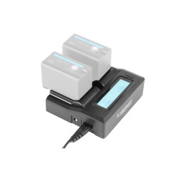 Зарядное устройство GreenBean DualCharger NPF-LCD- фото4