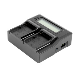 Зарядное устройство GreenBean DualCharger NPF-LCD- фото