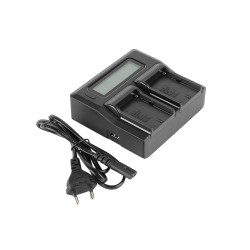Зарядное устройство GreenBean DualCharger NPF-LCD- фото3