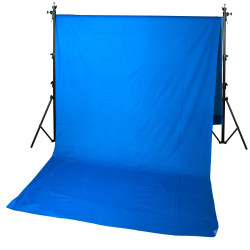 Фон хромакей Field 3.0 х 7.0 Blue- фото