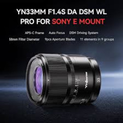 Объектив YN33mm F1.4S DA DSM WL Pro- фото2