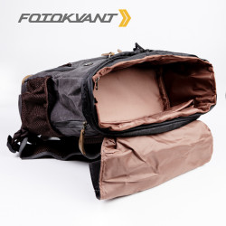 Fotokvant BSN-10 Grey рюкзак для камеры цвета серо-черный- фото6