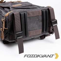 Fotokvant BSN-10 Grey рюкзак для камеры цвета серо-черный- фото7