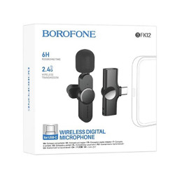 Микрофон Borofone BFK12 черный- фото2