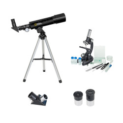 Набор микроскоп и телескоп BRESSER National Geographic 50/360 и 300x-1200x (91-18000)- фото3