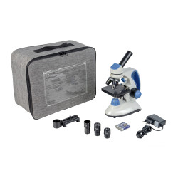 Микроскоп школьный Эврика SMART 40х-1280х в текстильном кейсе- фото6