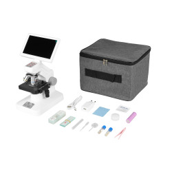 Цифровой микроскоп Микромед iMicro LCD (с нагревательным столиком)- фото4