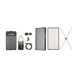 Осветитель светодиодный Godox Knowled F400R K1 складной- фото2