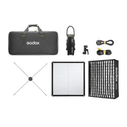 Осветитель светодиодный Godox Knowled F200Bi складной- фото2