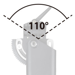 Головка KUPO KCP-646 HEAVY DUTY TILT HEAD W/ CRANK HANDLE наклонная для паразонта- фото4