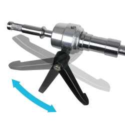 Держатель шарнирный KUPO KCP-246 SUPER GRIP ARM с удлинителем BABY STEEL- фото2