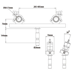 Кронштейн KUPO KCP-835 TRUSS COUPLER- фото2