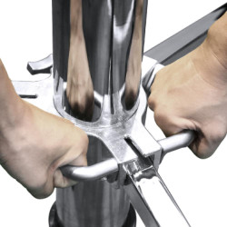 Стойка с редукторной колонной KUPO 744M JUMBO STAND на колесах- фото5