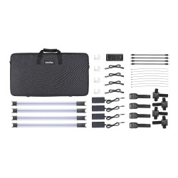 Комплект светодиодных осветителей Godox TL60*4 kit для видеосъемки - фото2