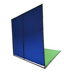 Фон хромакей GreenBean Chromakey Screen L3060BG с каркасом- фото