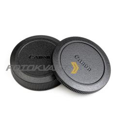 Fotokvant CAP-RF-Kit комплект крышек Canon RF для объектива и камеры- фото