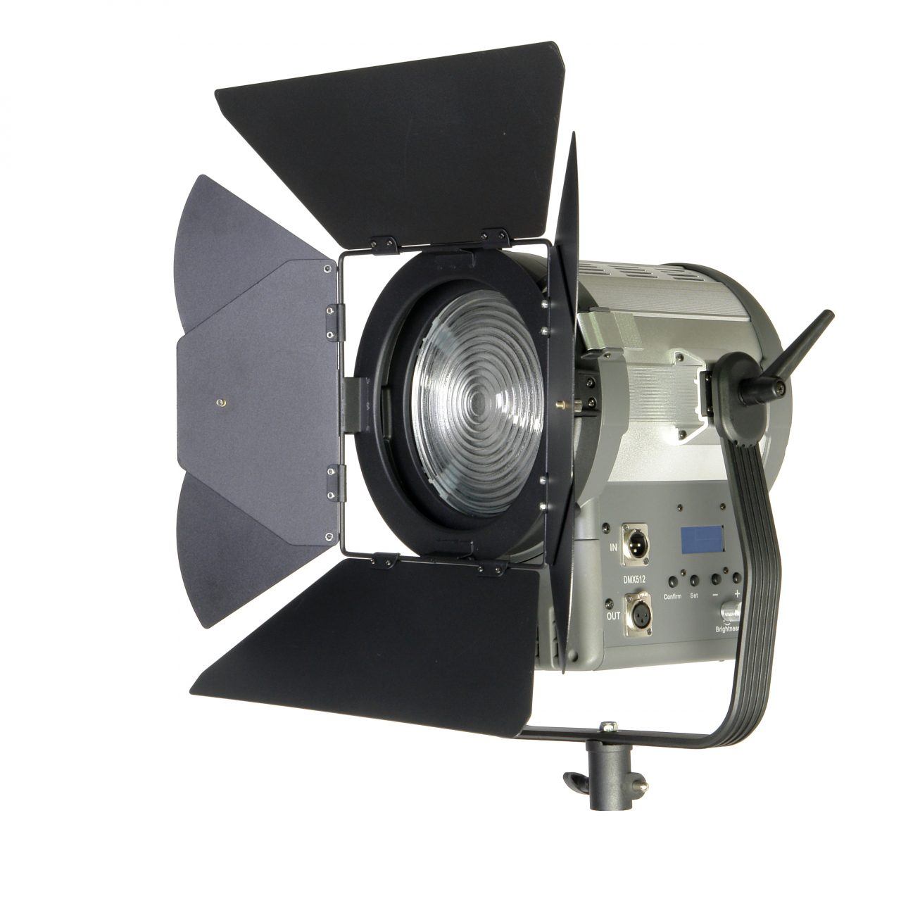 Осветитель студийный GreenBean Fresnel 150 LED X3 DMX - фото