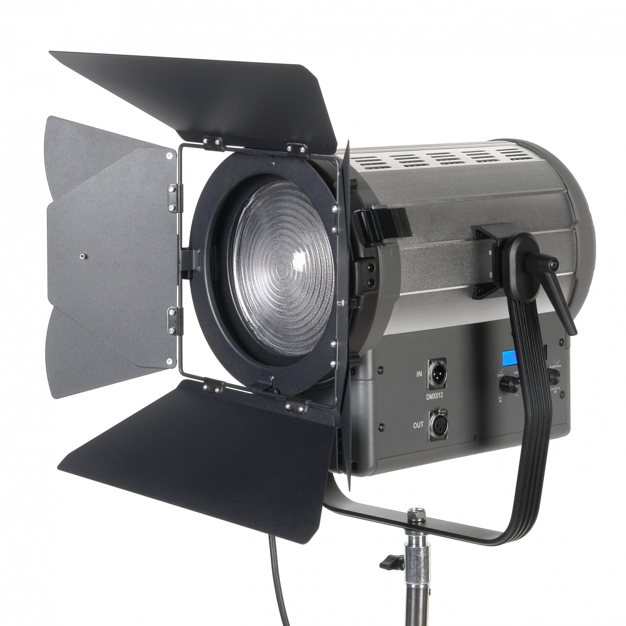 Осветитель студийный GreenBean Fresnel 300 LED X3 Bi-color DMX - фото