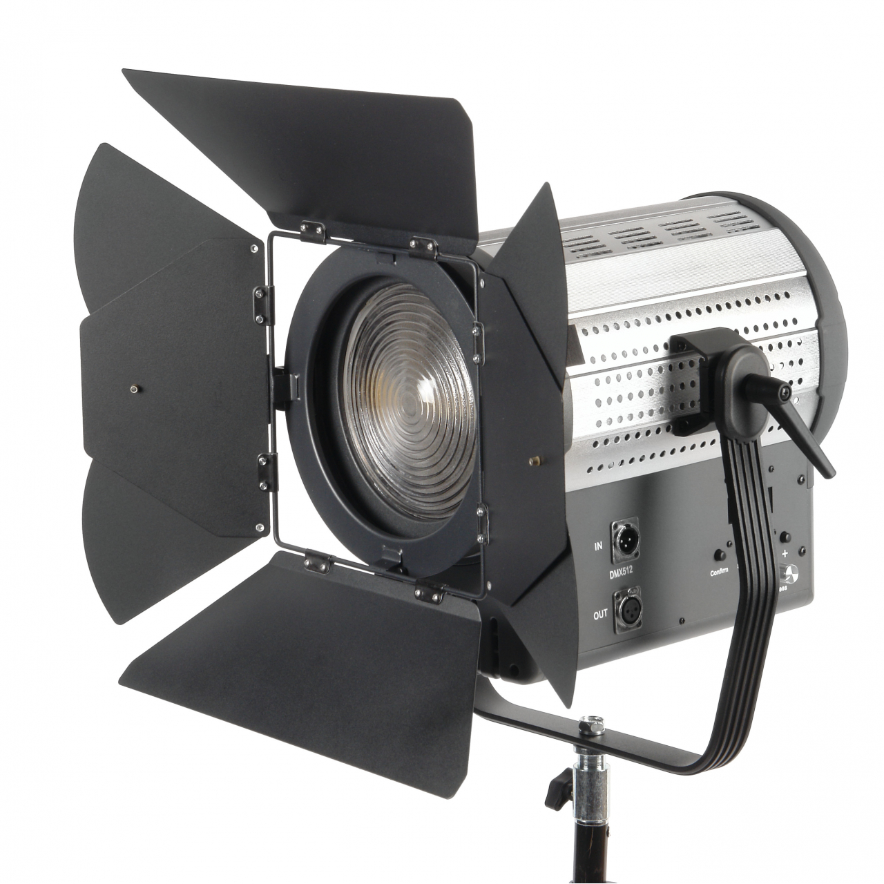 Осветитель студийный GreenBean Fresnel 500 LED X3 DMX - фото