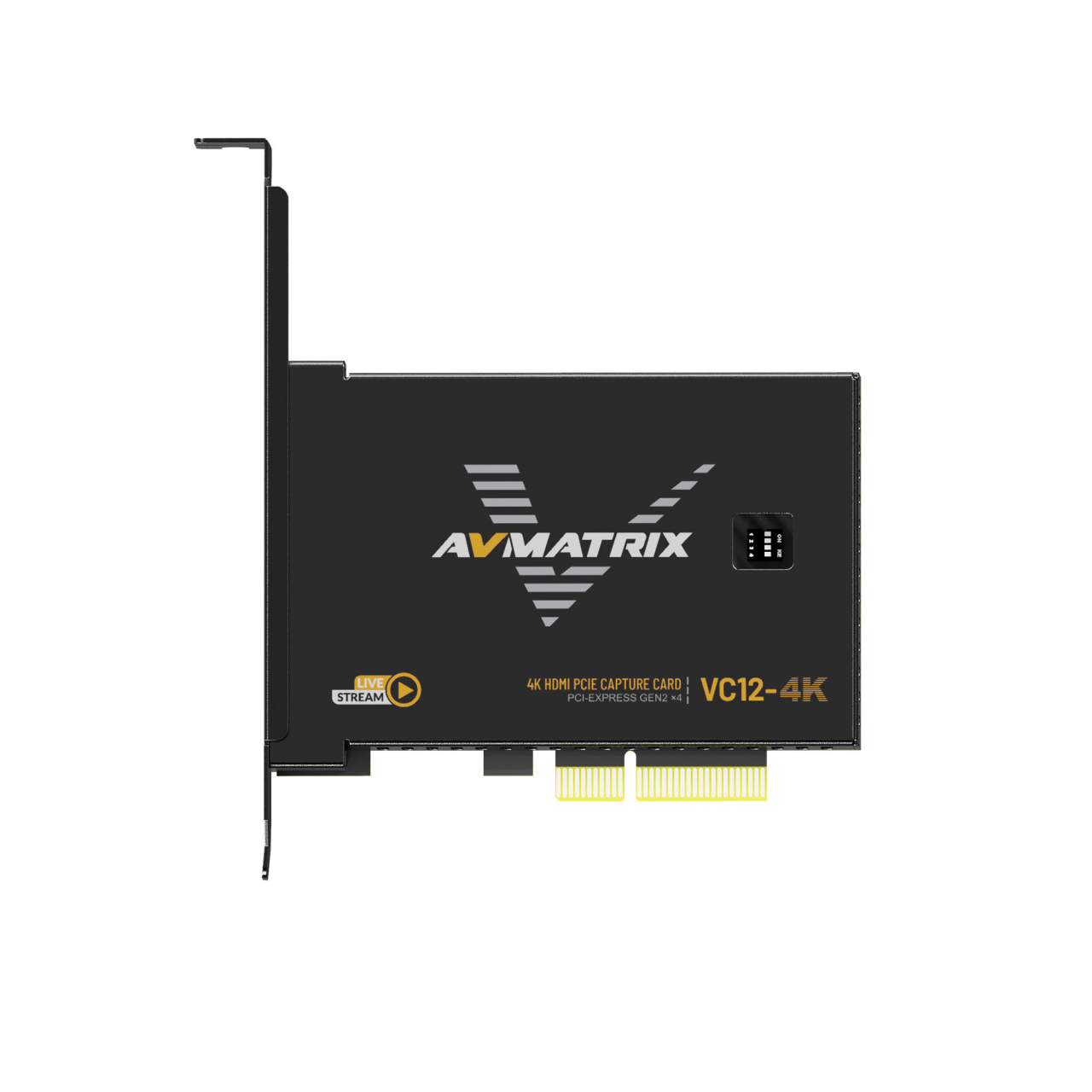 Плата видеозахвата AVMATRIX VC12-4K HDMI PCIE - фото