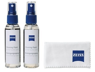 Жидкость и салфетка для очистки оптики Carl Zeiss Lens Cleaning Spray